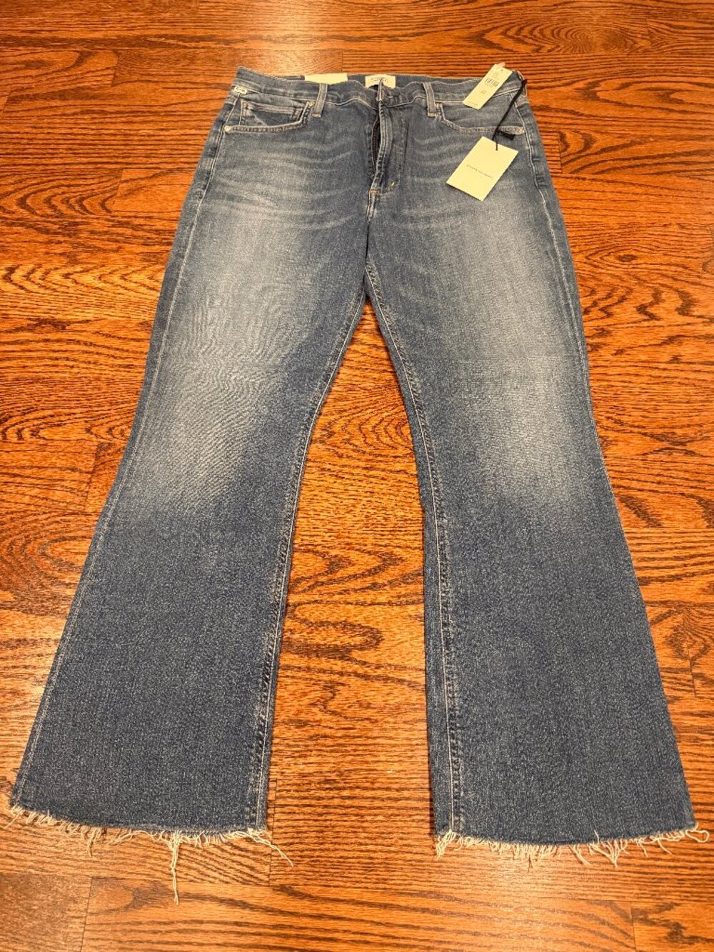 Citizens of Humanity Isola Soft Stretch Cropped Bootcut Jeans Size 30 NWT